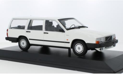 Miniature Volvo 740 1/87 Minichamps GL Break blanche 1986 Volvo 740 1/87 Minichamps GL Break blanche 1986 miniature