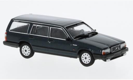 Miniature Volvo 740 1/87 Minichamps GL Break metallise vert foncé 1986 Volvo 740 1/87 Minichamps GL Break metallise vert foncé 1986 miniature