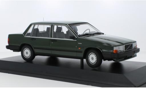 Miniature Volvo 740 1/87 Minichamps GL vert foncé 1986 Volvo 740 1/87 Minichamps GL vert foncé 1986 miniature