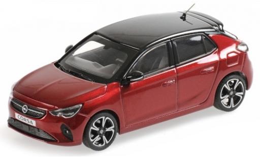 Miniature Opel Corsa 1/43 Minichamps metallise rouge/noire 2019 Opel Corsa 1/43 Minichamps metallise rouge/noire 2019 miniature