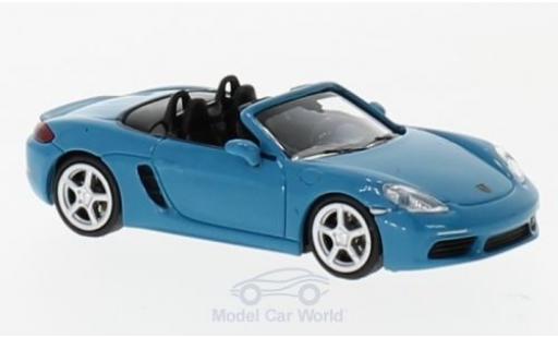 Miniature Porsche Boxster 1/87 Minichamps 718 türkis/bleue 2016 Porsche Boxster 1/87 Minichamps 718 türkis/bleue 2016 miniature