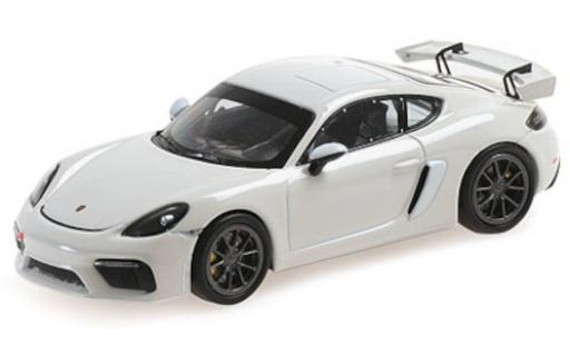 Miniature Porsche Cayman GT4 Clubsport 1/43 Minichamps 718 GT4 Clubsport blanche 2020 Plain Body Porsche Cayman GT4 Clubsport 1/43 Minichamps 718 GT4 Clubsport blanche 2020 Plain Body miniature