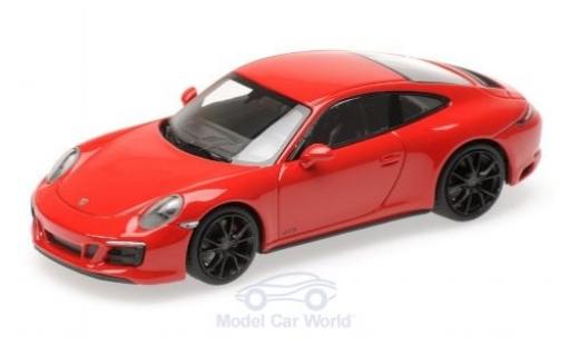 Miniature Porsche 991 GTS 1/43 Minichamps 911 (.2) Carrera 4 GTS rouge 2017 Porsche 991 GTS 1/43 Minichamps 911 (.2) Carrera 4 GTS rouge 2017 miniature