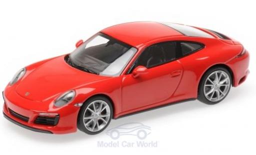 Miniature Porsche 991 4S 1/43 Minichamps 911 (.2) Carrera 4S rouge 2016 Porsche 991 4S 1/43 Minichamps 911 (.2) Carrera 4S rouge 2016 miniature