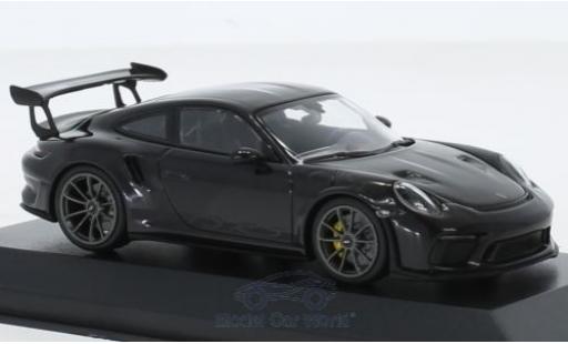 Miniature Porsche 991 GT3 RS 1/43 Minichamps 911 (.2) GT3 RS noire 2018 Porsche 991 GT3 RS 1/43 Minichamps 911 (.2) GT3 RS noire 2018 miniature