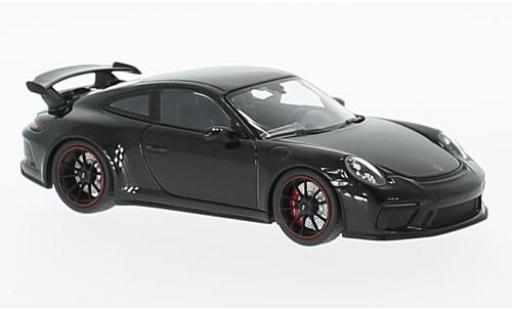 Miniature Porsche 991 GT3 1/43 Minichamps 911 () GT3 metallise noire 2017 Porsche 991 GT3 1/43 Minichamps 911 () GT3 metallise noire 2017 miniature