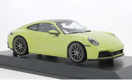 Miniature Porsche 992 1/18 Minichamps 911 (.2) Carrera Coupe jaune 2024 1:18 Porsche 992 1/18 Minichamps 911 (.2) Carrera Coupe jaune 2024 1:18 miniature