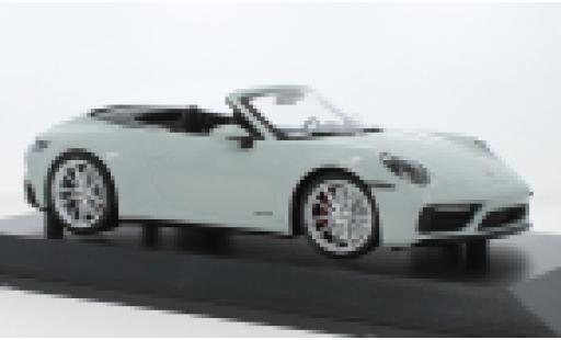 Miniature Porsche 992 GTS 1/18 Minichamps 911  Carrera 4 Cabriolet grise 2020 1:18 Porsche 992 GTS 1/18 Minichamps 911  Carrera 4 Cabriolet grise 2020 1:18 miniature