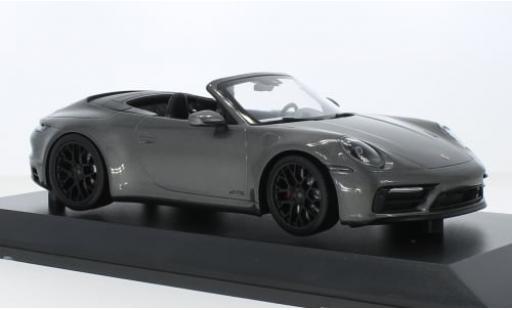 Miniature Porsche 992 GTS 1/18 Minichamps 911  Carrera 4 Cabriolet metallise grise 2020 1:18 Porsche 992 GTS 1/18 Minichamps 911  Carrera 4 Cabriolet metallise grise 2020 1:18 miniature