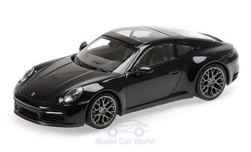 Miniature Porsche 992 4S 1/18 Minichamps 911 () Carrera 4S metallise bleue 2019 Porsche 992 4S 1/18 Minichamps 911 () Carrera 4S metallise bleue 2019 miniature