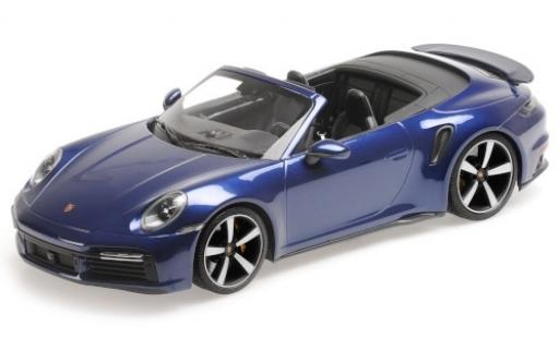 Miniature Porsche 992 Turbo s 1/18 Minichamps 911 () Turbo S Cabriolet metallise bleue 2020 Porsche 992 Turbo s 1/18 Minichamps 911 () Turbo S Cabriolet metallise bleue 2020 miniature