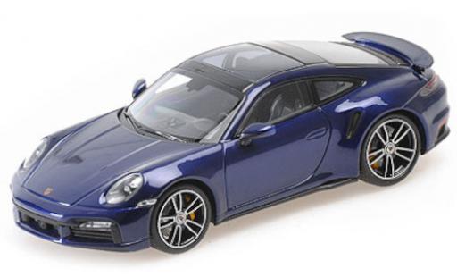 Miniature Porsche 992 Turbo s 1/43 Minichamps 911 () Turbo S metallise bleue 2020 Porsche 992 Turbo s 1/43 Minichamps 911 () Turbo S metallise bleue 2020 miniature