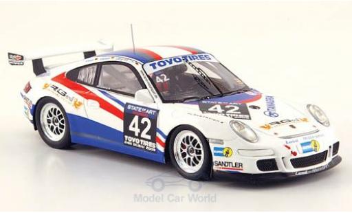Miniature Porsche 997 GT3 CUP 1/43 Minichamps 911 () GT3 Cup No.42 24h Dubai 2009 Tilke/Abergel/Kentenich/Dzikevic Porsche 997 GT3 CUP 1/43 Minichamps 911 () GT3 Cup No.42 24h Dubai 2009 Tilke/Abergel/Kentenich/Dzikevic miniature