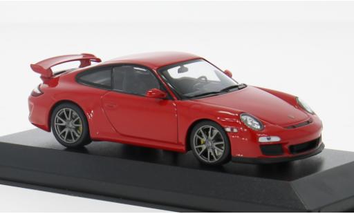 Miniature Porsche 997 GT3 1/43 Minichamps 911 rouge 2009 1:43 Porsche 997 GT3 1/43 Minichamps 911 rouge 2009 1:43 miniature