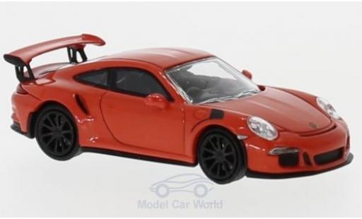 Miniature Porsche 991 GT3 RS 1/87 Minichamps 911 GT3 RS orange 2015 Porsche 991 GT3 RS 1/87 Minichamps 911 GT3 RS orange 2015 miniature