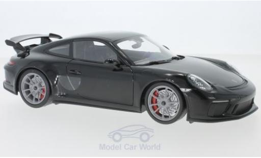 Miniature Porsche 991 GT3 1/18 Minichamps 911 GT3 noire 2017 Porsche 991 GT3 1/18 Minichamps 911 GT3 noire 2017 miniature