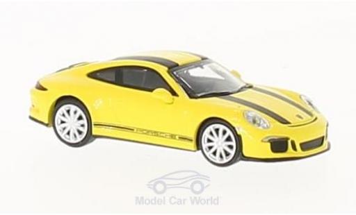 Miniature Porsche 991 R 1/87 Minichamps 911 R jaune/noire 2016 Porsche 991 R 1/87 Minichamps 911 R jaune/noire 2016 miniature