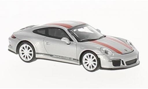 Miniature Porsche 991 R 1/87 Minichamps 911 R grise/rouge 2016 Porsche 991 R 1/87 Minichamps 911 R grise/rouge 2016 miniature