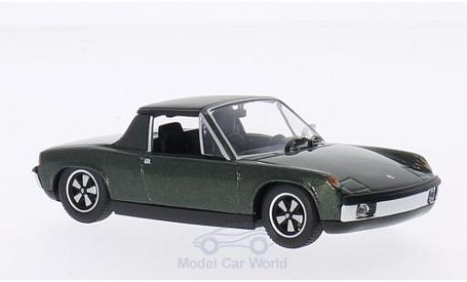 Miniature Porsche 914 1/43 Minichamps /6 metallise verte 1970 Porsche 914 1/43 Minichamps /6 metallise verte 1970 miniature