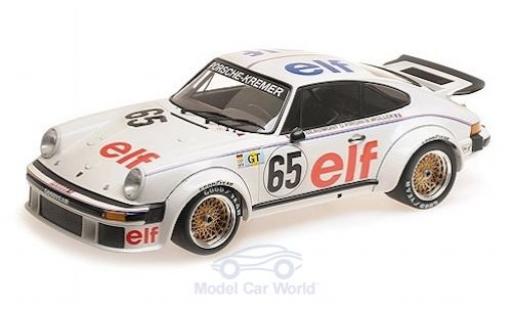 Miniature Porsche 934 1976 1/12 Minichamps No.65 -Kremer Racing Elf 24h Le Mans 1976 B.Wollek/D.Pironi/M.-C.Beaumont Porsche 934 1976 1/12 Minichamps No.65 -Kremer Racing Elf 24h Le Mans 1976 B.Wollek/D.Pironi/M.-C.Beaumont miniature
