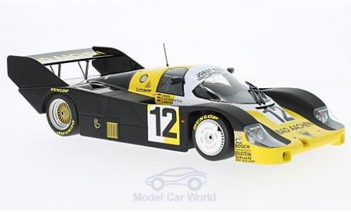 Miniature Porsche 956 1984 1/18 Minichamps K No.12 Schornstein Racing Team Bad Aachen 1000km Monza 1984 V.Merl/D.Schornstein Porsche 956 1984 1/18 Minichamps K No.12 Schornstein Racing Team Bad Aachen 1000km Monza 1984 V.Merl/D.Schornstein miniature
