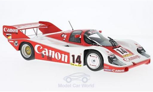 Miniature Porsche 956 1983 1/18 Minichamps K No.14 Canon Racing 1000 Km Nürburgring 1983 K.Rosberg/J.Lammers/J.Palmer Porsche 956 1983 1/18 Minichamps K No.14 Canon Racing 1000 Km Nürburgring 1983 K.Rosberg/J.Lammers/J.Palmer miniature