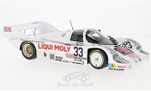 Miniature Porsche 956 1983 1/18 Minichamps K No.33 Brun Motorsport Liqui Moly 1000km Spa 1983 H-J.Stuck/H.Grohs/W.Brun Porsche 956 1983 1/18 Minichamps K No.33 Brun Motorsport Liqui Moly 1000km Spa 1983 H-J.Stuck/H.Grohs/W.Brun miniature