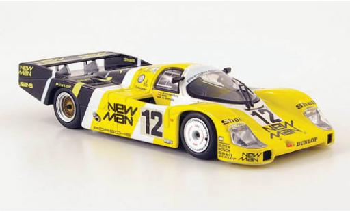 Miniature Porsche 956 1983 1/43 Minichamps L No.12 Joest Racing New Man 24h Le Mans 1983 V.Merl/C.Schickentanz Porsche 956 1983 1/43 Minichamps L No.12 Joest Racing New Man 24h Le Mans 1983 V.Merl/C.Schickentanz miniature