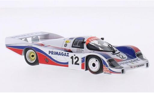 Miniature Porsche 956 1986 1/43 Minichamps L No.12 Kremer Racing Primagaz 24h Le Mans 1986 P.Yver/M.Cohen-Olivar/H.Striebig Porsche 956 1986 1/43 Minichamps L No.12 Kremer Racing Primagaz 24h Le Mans 1986 P.Yver/M.Cohen-Olivar/H.Striebig miniature
