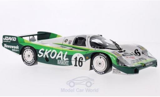 Miniature Porsche 956 1983 1/18 Minichamps L No.16 John Fitzpatrick Racing Skoal Bandit 24h Le Mans 1983 G.Edwards/R.Keegan/J.Fitzpatrick Porsche 956 1983 1/18 Minichamps L No.16 John Fitzpatrick Racing Skoal Bandit 24h Le Mans 1983 G.Edwards/R.Keegan/J.Fitzpatrick miniature