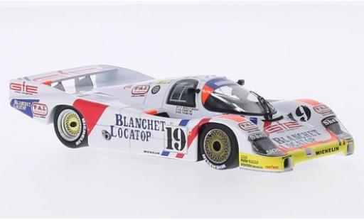 Miniature Porsche 956 1986 1/43 Minichamps L No.19 Brun Motorsport Blanchet Locatop 24h Le Mans 1986 T.Boutsen/D. Theys/A.Ferte Porsche 956 1986 1/43 Minichamps L No.19 Brun Motorsport Blanchet Locatop 24h Le Mans 1986 T.Boutsen/D. Theys/A.Ferte miniature