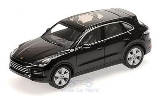 Miniature Porsche Cayenne 1/43 Minichamps metallise noire 2017 Porsche Cayenne 1/43 Minichamps metallise noire 2017 miniature