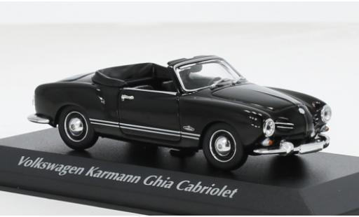 Miniature Volkswagen Karmann 1/43 Minichamps Ghia Cabriolet noire 1955 1:43 Volkswagen Karmann 1/43 Minichamps Ghia Cabriolet noire 1955 1:43 miniature