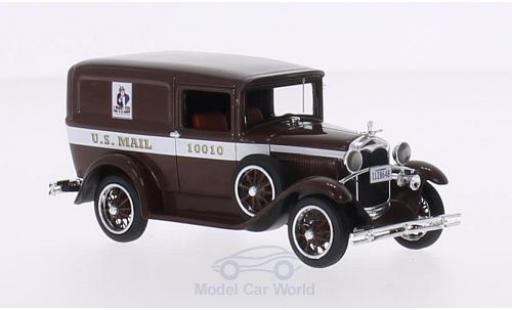 Miniature Ford Model A 1/43 Motorhead Livery marron U.S.Mail 1931 Ford Model A 1/43 Motorhead Livery marron U.S.Mail 1931 miniature