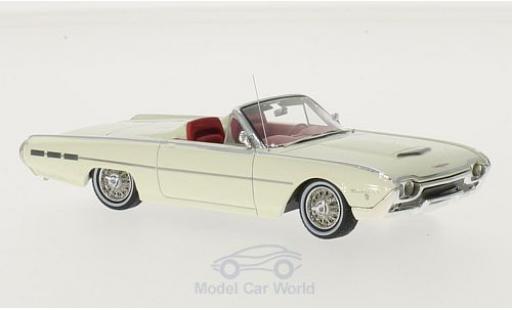 Miniature Ford Thunderbird 1962 1/43 Motorhead Sports Roadster blanche 1962 Ford Thunderbird 1962 1/43 Motorhead Sports Roadster blanche 1962 miniature