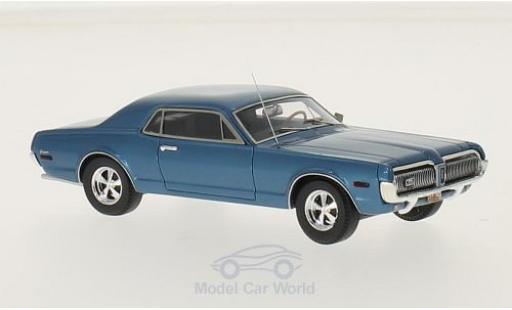 Miniature Mercury Cougar 1/43 Motorhead bleue 1968 Mercury Cougar 1/43 Motorhead bleue 1968 miniature