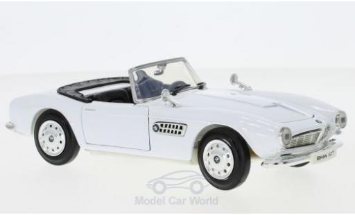 Miniature Bmw 507 1/24 Motormax blanche Bmw 507 1/24 Motormax blanche miniature