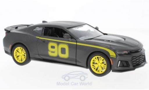 Miniature Chevrolet Camaro ZL1 1/24 Motormax ZL1 matt-grise 2017 Chevrolet Camaro ZL1 1/24 Motormax ZL1 matt-grise 2017 miniature