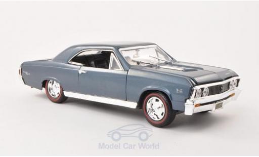 Miniature Chevrolet Chevelle 1967 1/18 Motormax SS 396 metallise bleue 1967 Chevrolet Chevelle 1967 1/18 Motormax SS 396 metallise bleue 1967 miniature