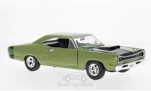 Miniature Dodge Coronet 1/24 Motormax Super Bee oliv/noire 1969 Dodge Coronet 1/24 Motormax Super Bee oliv/noire 1969 miniature