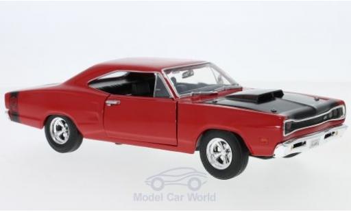 Miniature Dodge Coronet 1/24 Motormax Super Bee rouge/noire 1969 Dodge Coronet 1/24 Motormax Super Bee rouge/noire 1969 miniature