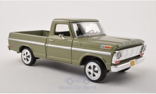 Miniature Ford F-1 1/24 Motormax 00 Pick Up metallise verte 1969 ohne Vitrine Ford F-1 1/24 Motormax 00 Pick Up metallise verte 1969 ohne Vitrine miniature