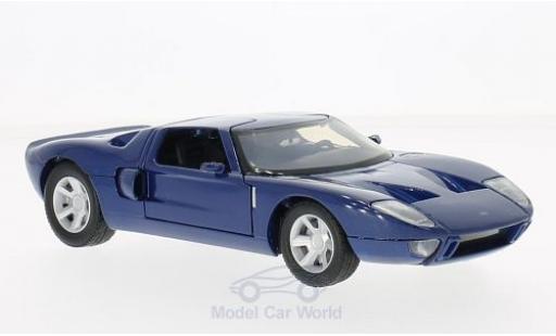 Miniature Ford GT 1/24 Motormax Concept bleue Ford GT 1/24 Motormax Concept bleue miniature