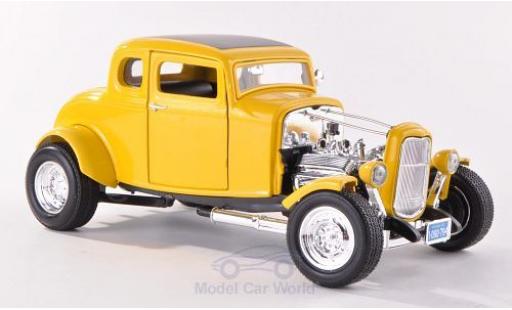 Miniature Ford Hot Rod 1/18 Motormax jaune 1932 Ford Hot Rod 1/18 Motormax jaune 1932 miniature