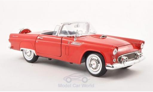 Miniature Ford Thunderbird 1/18 Motormax Cabriolet rouge 1956 Ford Thunderbird 1/18 Motormax Cabriolet rouge 1956 miniature