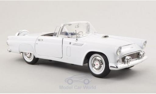 Miniature Ford Thunderbird 1/18 Motormax Cabriolet blanche 1956 Ford Thunderbird 1/18 Motormax Cabriolet blanche 1956 miniature