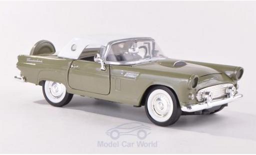 Miniature Ford Thunderbird 1/24 Motormax metallise verte/blanche 1956 ohne Vitrine Ford Thunderbird 1/24 Motormax metallise verte/blanche 1956 ohne Vitrine miniature