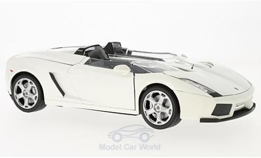 Miniature Lamborghini Concept 1/24 Motormax S metallise blanche Lamborghini Concept 1/24 Motormax S metallise blanche miniature