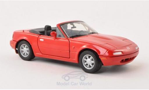 Miniature Mazda MX 1/24 Motormax -5 Miata rouge Mazda MX 1/24 Motormax -5 Miata rouge miniature