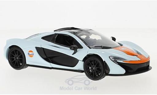 Miniature McLaren P1 1/24 Motormax Gulf McLaren P1 1/24 Motormax Gulf miniature